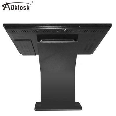 Διαλογικό πάτωμα 32inch που στέκεται το ψηφιακό RAM 2GB επίδειξης οθόνης αφής συστημάτων σηματοδότησης LCD