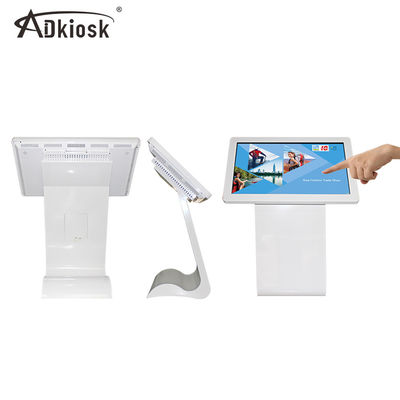 Διαλογικό πάτωμα 32inch που στέκεται το ψηφιακό RAM 2GB επίδειξης οθόνης αφής συστημάτων σηματοδότησης LCD