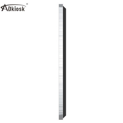 Ο αρρενωπός τοίχος 43Inch 4k τοποθετεί την ψηφιακή επίδειξη LCD συστημάτων σηματοδότησης διαφημιστικός το χρώμα 16.7M