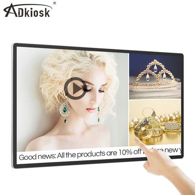 43 τοποθετημένος LCD χρόνος απόκρισης Wifi 50hz 6ms δικτύων φορέων αγγελιών οθόνης ίντσας τοίχος