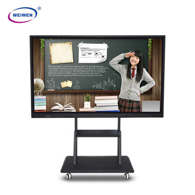 Ηλεκτρονική lnteractive TV Whiteboard οθόνης αφής LCD με το υποστήριγμα προαιρετικό