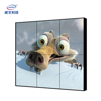 Mountable LCD τηλεοπτική επίδειξη 1920x1080/4k 3x3 LCD τοίχων τοίχων που συνδέει την οθόνη