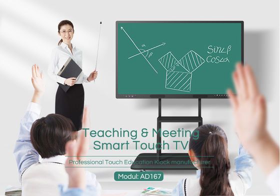 υπέρυθρο γυαλί οθόνης αφής 3840X2160 UHD Whiteboard AG 20 σημεία