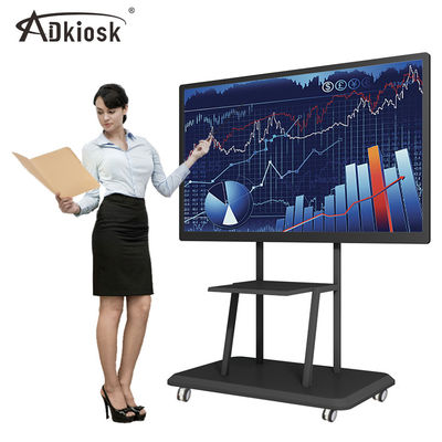 διαλογικό ψήφισμα 55in 65in OPS Whiteboard 4K οθόνης αφής 178W USB2.0