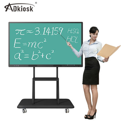 75» 98» αρρενωπή διάσκεψη διαλογικό Whiteboard CVBS ακουστικό 1000W