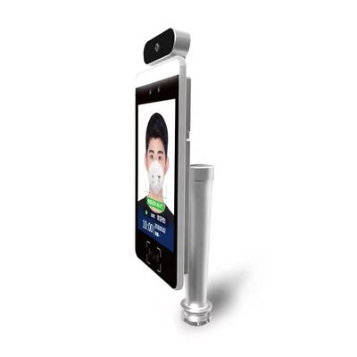 8inch του προσώπου έλεγχος προσπέλασης 800×1280 ανιχνευτών αναγνώρισης θερμικός με τη κάμερα