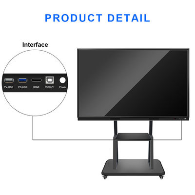 Εκπαίδευση διαλογικό Whiteboard LCD 55inch ηλεκτρονικό ψηφιακό Whiteboard στάσεων πατωμάτων