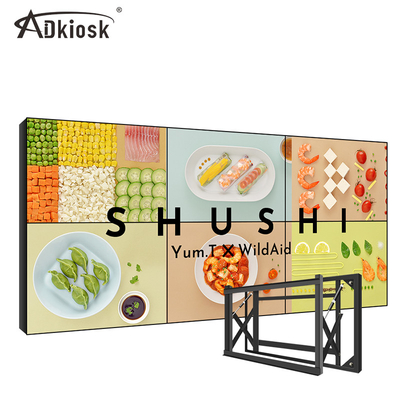 HD ελεγκτής LCD που συνδέει την επίδειξη 500cd/m2 4k τοποθετημένο τοίχος 180W