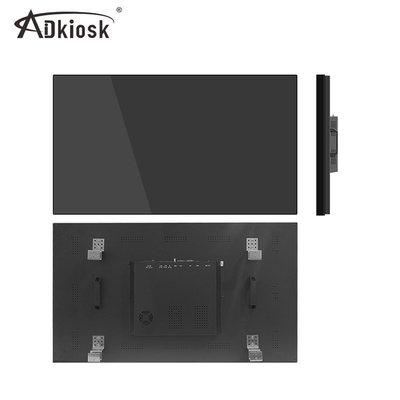 4k 55 ίντσα που διαφημίζει τον τηλεοπτικό τοίχο εσωτερικό LCD που συνδέει την οθόνη 2x2 3x3
