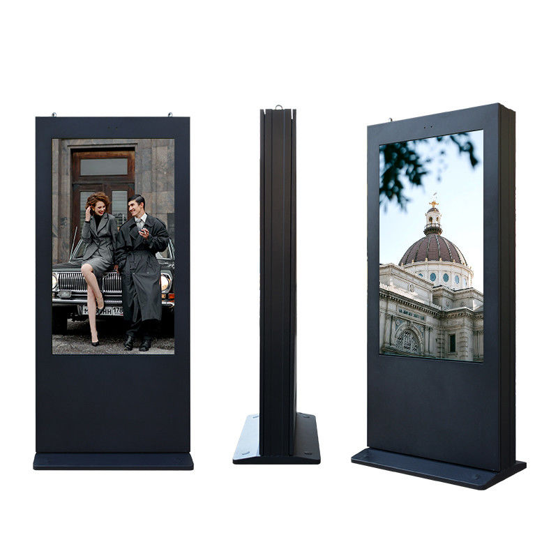 Αντιδιαβρωτική κιβωτίων 55inch 1920*1080 οθόνη επίδειξης συστημάτων σηματοδότησης ψηφίσματος υπαίθρια ψηφιακή