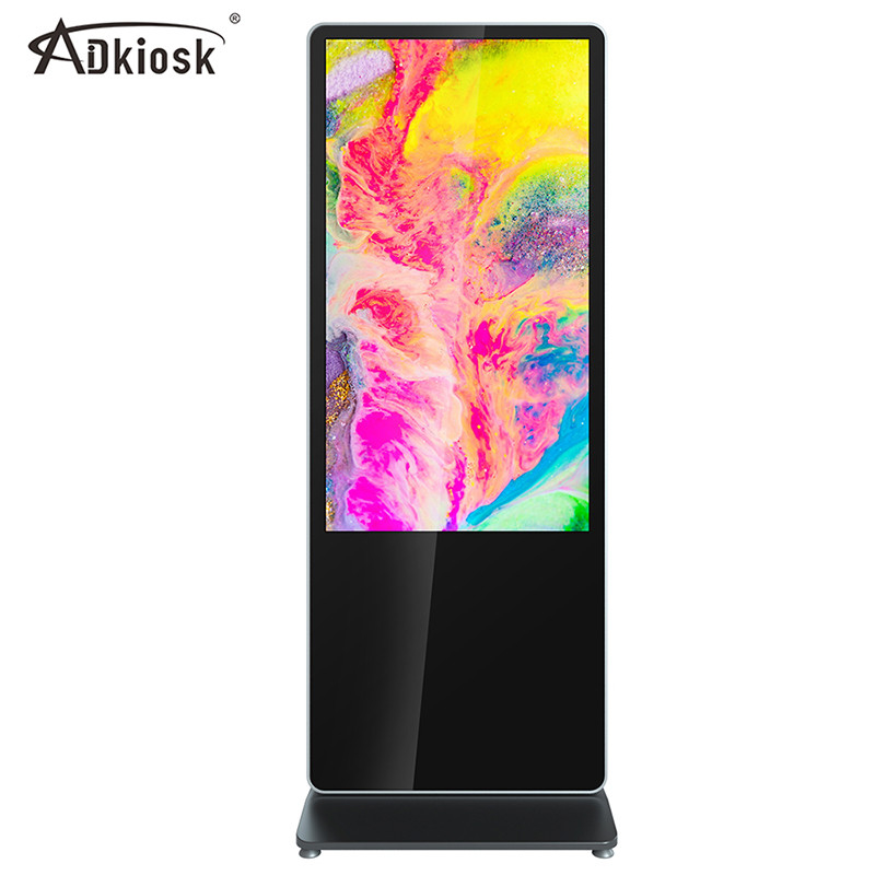 Πλήρες HD LCD πατωμάτων περίπτερο 55inch ψηφιακό H81 Mainboard i3 i5 ΚΜΕ οθόνης αφής στάσεων