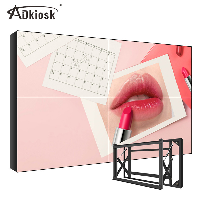 VGA LCD DVI που συνδέει την οθόνη 500cd/M2 1080P 4k 65 ίντσα 2x3 εσωτερική